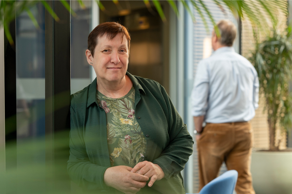 Portret van Bianca Kroes, coördinator informatiebeveiliging bij de NVWA