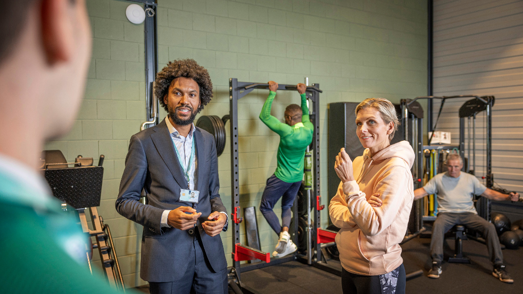 Bij VWS kun je sporten in 1 van de eigen gyms