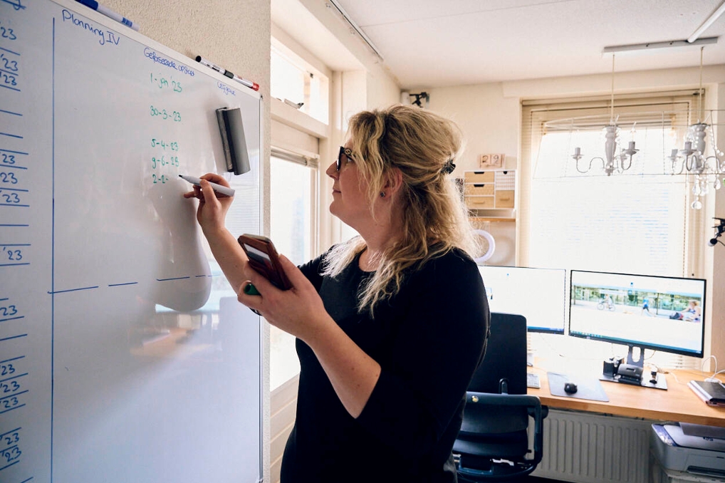 Business controller Marjolein